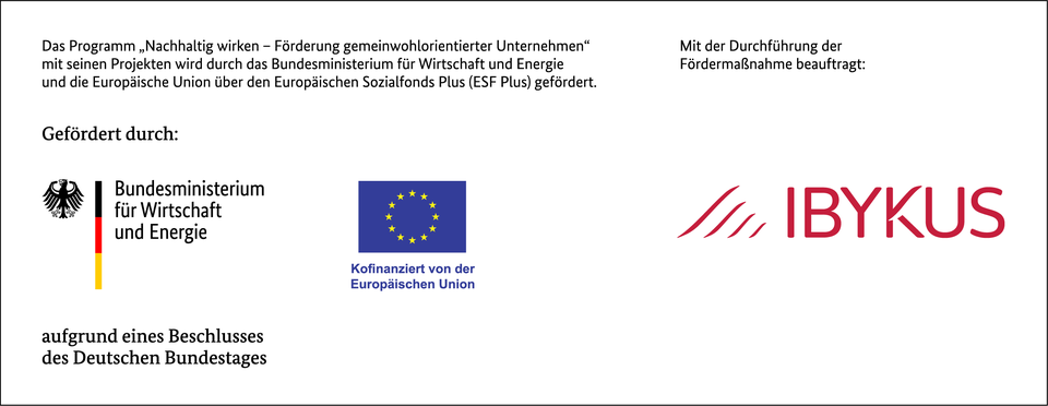 Logo von BMWE2025, ESF Plugs, Ibykus